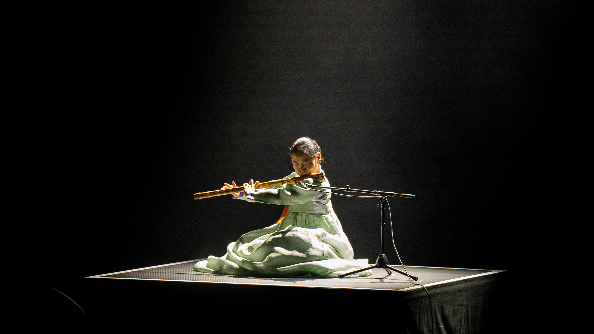 대금연주가 김혜림