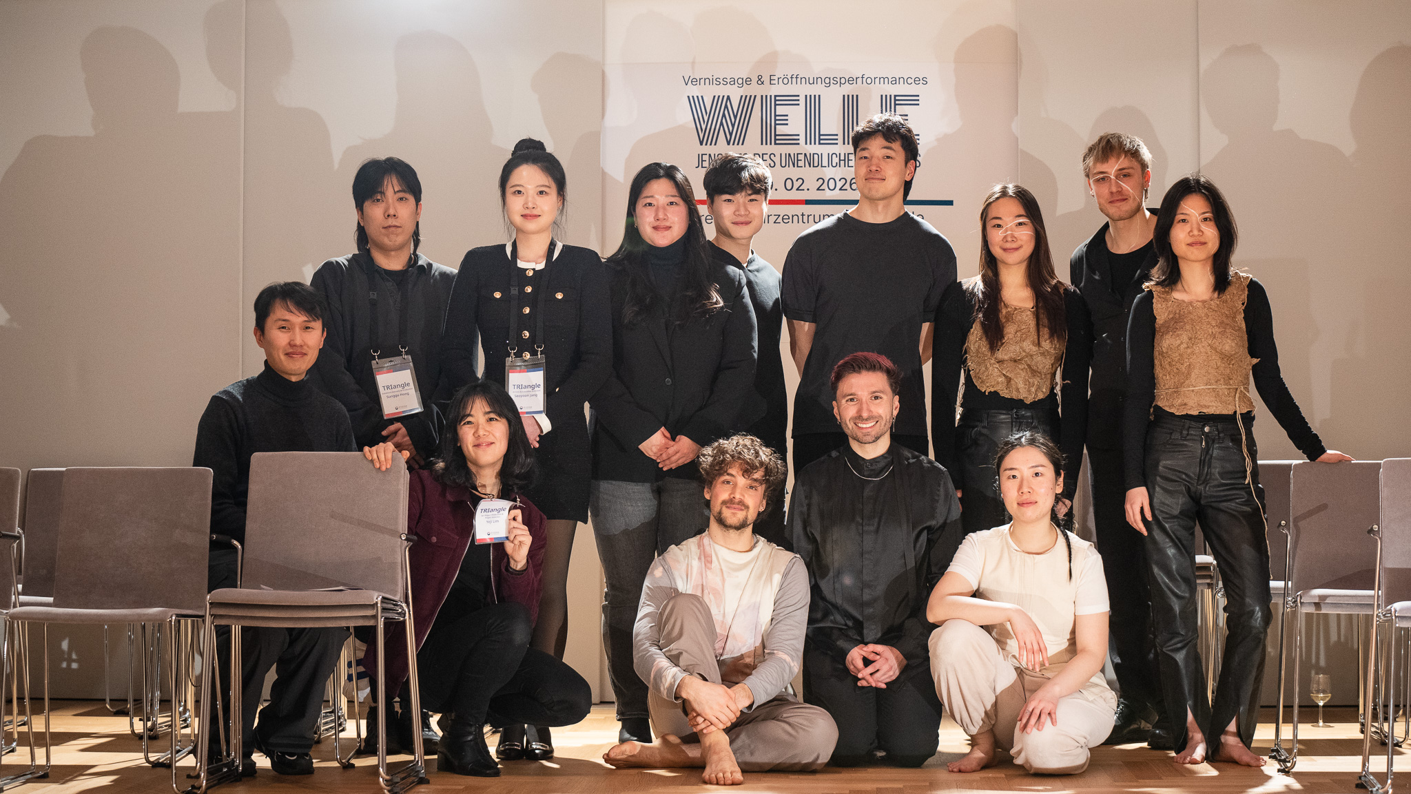 파동 다원예술 전시 개막식 사진 2