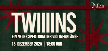 2025 여린박 콘서트 시리즈: TWIIIINS – 바이올린 사운드의 뉴 스펙트럼
